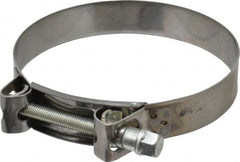 Mikalor - 5-3/4" Hose, 1.1" Wide x 0.051" Thick, T-Bolt Hose Clamp - 5.51 to 5.91" Diam, Stainless Steel Band, Housing & Zinc Plated Screw - A1 Tooling