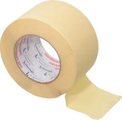 Intertape - 3" Wide x 60 Yd Long Tan Paper Masking Tape - Series PG21, 7.3 mil Thick, 26 In/Lb Tensile Strength - A1 Tooling