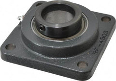 Browning - 1-15/16" ID, 5-5/8" OAL x 5-5/8" OAH 4-Bolt Flange - 5,216 Lb Static Cap, 7,889 Lb Dyn Cap, 4-3/8" Btw Mnt Hole Ctrs, Cast Iron - A1 Tooling