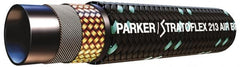 Parker - -10 Hose Size, 1/2" ID x 0.83" OD, 1,000 psi Work Pressure Hydraulic Hose - 350" Long Coil, 2-1/4" Radius, Synthetic Rubber, -50°F to 302°F - A1 Tooling