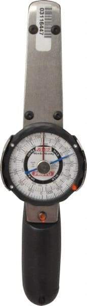 Proto - 3/8" Drive Dial Torque Wrench - 600 In/Lb Torque, 10" OAL, 10 In/Lb Graduation, Fixed Head - A1 Tooling