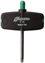 Bondhus - 3-1/2" OAL T15 Torx Key - A1 Tooling