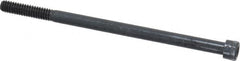 Holo-Krome - 1/4-20 UNC Hex Socket Drive, Socket Cap Screw - Alloy Steel, Black Oxide Finish, Partially Threaded, 4-1/2" Length Under Head - A1 Tooling