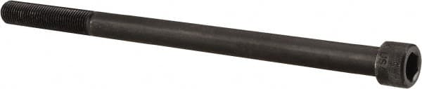 Holo-Krome - 3/8-24 UNF Hex Socket Drive, Socket Cap Screw - Alloy Steel, Black Oxide Finish, Partially Threaded, 6" Length Under Head - A1 Tooling