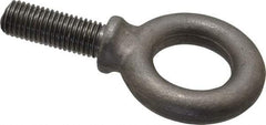 Gibraltar - 6,400 Lb Capacity, Alloy Steel, 3/4 Thread, Fixed Lifting Eye Bolt - Fully Threaded, 2" Shank, 2" Thread Length, Shoulder - A1 Tooling