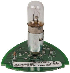 Edwards Signaling - Incandescent Lamp, Clear, Steady, Stackable Tower Light Module - 120 VAC, 0.08 Amp, IP54, IP65 Ingress Rating, 3R, 4X NEMA Rated, Panel Mount, Pipe Mount - A1 Tooling