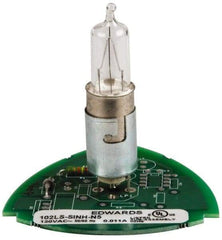 Edwards Signaling - Halogen Lamp, Clear, Steady, Stackable Tower Light Module - 120 VAC, 0.11 Amp, IP54, IP65 Ingress Rating, 3R, 4X NEMA Rated, Panel Mount, Pipe Mount - A1 Tooling