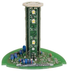 Edwards Signaling - LED Lamp, White, Steady, Stackable Tower Light Module - 120 VAC, 0.02 Amp, IP54, IP65 Ingress Rating, 3R, 4X NEMA Rated, Panel Mount, Pipe Mount - A1 Tooling