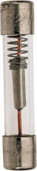 Cooper Bussmann - 32 VAC/VDC, 25 Amp, Time Delay Miniature Glass Fuse - 1-1/4" OAL, 1/4" Diam - A1 Tooling