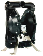 ARO/Ingersoll-Rand - 1-1/2" NPT, Metallic, Air Operated Diaphragm Pump - PTFE Diaphragm, Stainless Steel Housing - A1 Tooling