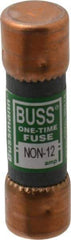 Cooper Bussmann - 125 VDC, 250 VAC, 12 Amp, Fast-Acting General Purpose Fuse - Fuse Holder Mount, 50.8mm OAL, 50 at AC/DC kA Rating, 9/16" Diam - A1 Tooling