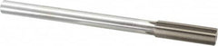 Interstate - 0.744" High Speed Steel 6 Flute Chucking Reamer - Straight Flute, 5/8" Straight Shank, 2-1/2" Flute Length, 9-1/2" OAL - A1 Tooling