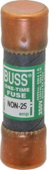 Cooper Bussmann - 125 VDC, 250 VAC, 25 Amp, Fast-Acting General Purpose Fuse - Fuse Holder Mount, 50.8mm OAL, 50 at AC/DC kA Rating, 9/16" Diam - A1 Tooling