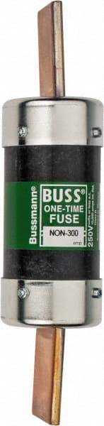 Cooper Bussmann - 125 VDC, 250 VAC, 300 Amp, Fast-Acting General Purpose Fuse - Bolt-on Mount, 8-5/8" OAL, 10 (RMS Symmetrical) kA Rating, 2-1/16" Diam - A1 Tooling