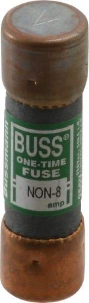 Cooper Bussmann - 125 VDC, 250 VAC, 8 Amp, Fast-Acting General Purpose Fuse - Fuse Holder Mount, 50.8mm OAL, 50 at AC/DC kA Rating, 9/16" Diam - A1 Tooling