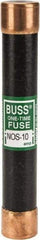 Cooper Bussmann - 600 VAC, 10 Amp, Fast-Acting General Purpose Fuse - Fuse Holder Mount, 127mm OAL, 50 at AC/DC kA Rating, 13/16" Diam - A1 Tooling