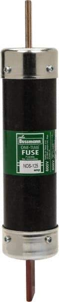 Cooper Bussmann - 600 VAC, 125 Amp, Fast-Acting General Purpose Fuse - Bolt-on Mount, 9-5/8" OAL, 10 (RMS Symmetrical) kA Rating, 1-13/16" Diam - A1 Tooling