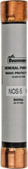 Cooper Bussmann - 600 VAC, 5 Amp, Fast-Acting General Purpose Fuse - Fuse Holder Mount, 127mm OAL, 50 at AC/DC kA Rating, 13/16" Diam - A1 Tooling