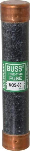 Cooper Bussmann - 600 VAC, 60 Amp, Fast-Acting General Purpose Fuse - Fuse Holder Mount, 5-1/2" OAL, 50 at AC/DC kA Rating, 1-1/16" Diam - A1 Tooling