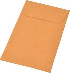 Quality Park - 4-1/4" Long x 2-1/2" Wide Gummed Flap Kraft Coin Envelope - 20 Lb Paper Weight - A1 Tooling