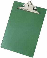 Saunders - 13 Inch Long x 9 Inch Wide x 1-3/4 Inch High, Clip Board - Green - A1 Tooling