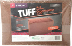 SMEAD - 10 x 15", Legal, Brown, A-Z Indexed Expanding Files - 1 per Box - A1 Tooling