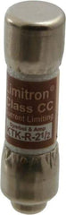 Cooper Bussmann - 600 VAC, 2.5 Amp, Fast-Acting General Purpose Fuse - Fuse Holder Mount, 1-1/2" OAL, 200 at AC (RMS) kA Rating, 13/32" Diam - A1 Tooling