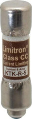 Cooper Bussmann - 600 VAC, 5 Amp, Fast-Acting General Purpose Fuse - Fuse Holder Mount, 1-1/2" OAL, 200 at AC (RMS) kA Rating, 13/32" Diam - A1 Tooling