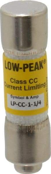 Cooper Bussmann - 300 VDC, 600 VAC, 1.25 Amp, Time Delay General Purpose Fuse - Fuse Holder Mount, 1-1/2" OAL, 20 at DC, 200 at AC (RMS) kA Rating, 13/32" Diam - A1 Tooling