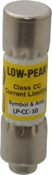 Cooper Bussmann - 150 VDC, 600 VAC, 10 Amp, Time Delay General Purpose Fuse - Fuse Holder Mount, 1-1/2" OAL, 20 at DC, 200 at AC (RMS) kA Rating, 13/32" Diam - A1 Tooling