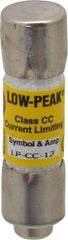 Cooper Bussmann - 150 VDC, 600 VAC, 12 Amp, Time Delay General Purpose Fuse - Fuse Holder Mount, 1-1/2" OAL, 20 at DC, 200 at AC (RMS) kA Rating, 13/32" Diam - A1 Tooling