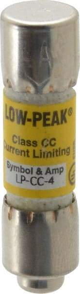 Cooper Bussmann - 150 VDC, 600 VAC, 4 Amp, Time Delay General Purpose Fuse - Fuse Holder Mount, 1-1/2" OAL, 20 at DC, 200 at AC (RMS) kA Rating, 13/32" Diam - A1 Tooling