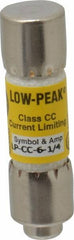 Cooper Bussmann - 150 VDC, 600 VAC, 6.25 Amp, Time Delay General Purpose Fuse - Fuse Holder Mount, 1-1/2" OAL, 20 at DC, 200 at AC (RMS) kA Rating, 13/32" Diam - A1 Tooling