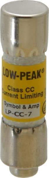 Cooper Bussmann - 150 VDC, 600 VAC, 7 Amp, Time Delay General Purpose Fuse - Fuse Holder Mount, 1-1/2" OAL, 20 at DC, 200 at AC (RMS) kA Rating, 13/32" Diam - A1 Tooling