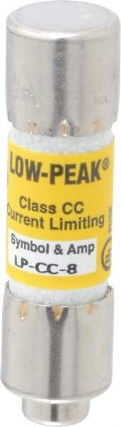 Cooper Bussmann - 150 VDC, 600 VAC, 8 Amp, Time Delay General Purpose Fuse - Fuse Holder Mount, 1-1/2" OAL, 20 at DC, 200 at AC (RMS) kA Rating, 13/32" Diam - A1 Tooling