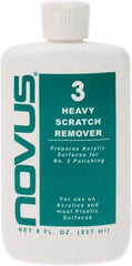 Novus - 8 Ounce Bottle Scratch Remover for Plastic - Heavy Scratch Remover - A1 Tooling