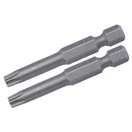 Torx Align Power Bit T25 × 50mm (2 Bit Pack) - A1 Tooling