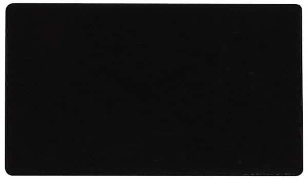 Eaton Cutler-Hammer - Rectangular, Legend Plate - Open - Black Background, White Letters, 22-1/2mm Hole Diameter, 30mm Wide x 45mm High - A1 Tooling