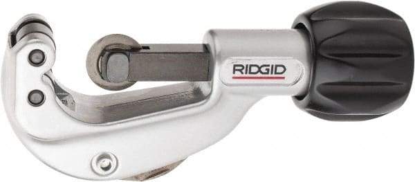 Ridgid - 1/8" to 1-1/8" Pipe Capacity, Enclosed Feed Tubing Cutter - Cuts Copper, Aluminum, Brass, 6" OAL - A1 Tooling