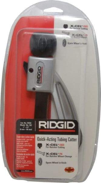 Ridgid - 1/4" to 2-5/8" Pipe Capacity, Tube Cutter - Cuts Metal - A1 Tooling