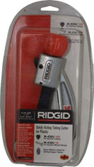 Ridgid - 1/4" to 2" Pipe Capacity, Tube Cutter - Cuts Plastic - A1 Tooling