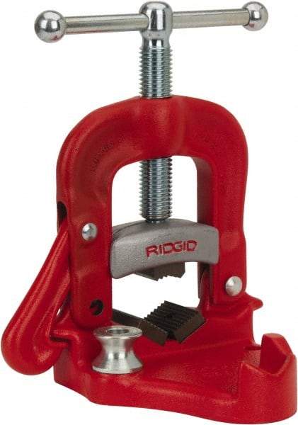 Ridgid - 1/8" to 3" Pipe Capacity, Bench Yoke Vise - A1 Tooling