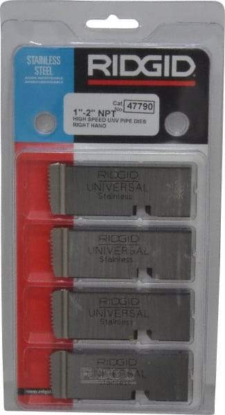 Ridgid - 1 - 11-1/2 - 2 - 11-1/2 NPT Thread, 16° Hook Angle, Right Hand, High Speed Steel Pipe Chaser - Ridgid 504 Compatibility - Exact Industrial Supply