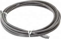 Ridgid - 5/16" x 25' Inner Core with Bulb Auger Cable for Drain Cleaning Machine Sink Drum - For Use with Models K25, K39, K3800 & K50 - A1 Tooling