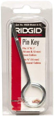 Ridgid - Drain Cleaning Machine Coupling Pin - For Use with Models K39, K50, K375 & K3800 - A1 Tooling