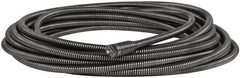 Ridgid - 3/8" x 35' Drain Cleaning Machine Cable - Male Coupling, 1-1/4" to 1-1/2" Pipe, Use with Models K39, K40 & K50 - A1 Tooling