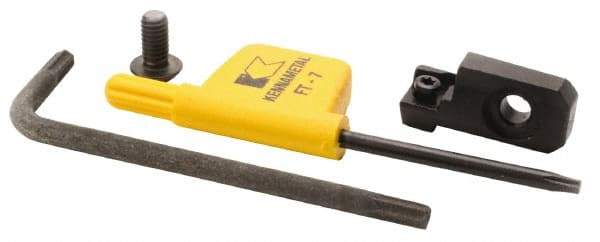 Kennametal - Series Romicron, Right Hand Cut, 103.5mm Min Bore Diam, Boring Cartridge - 11.7mm Back of Bar to Cutting Edge, CP... Insert, 30.7mm OAL, 0° Lead Angle - A1 Tooling