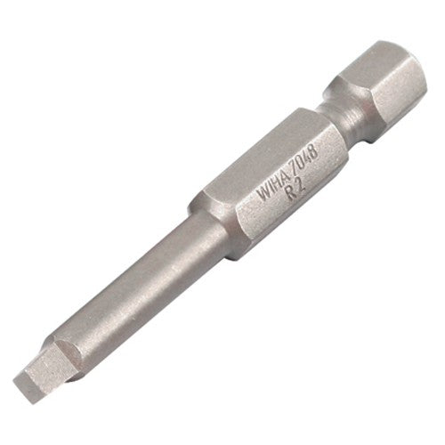 Square Power Bit #3 × 50mm (2 Bit Pack) - A1 Tooling