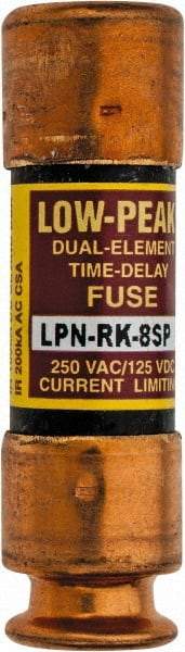 Cooper Bussmann - 125 VDC, 250 VAC, 4.5 Amp, Time Delay General Purpose Fuse - Fuse Holder Mount, 50.8mm OAL, 100 at DC, 300 at AC (RMS) kA Rating, 9/16" Diam - A1 Tooling