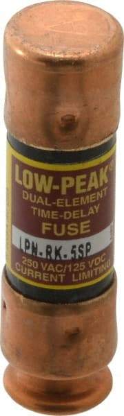 Cooper Bussmann - 125 VDC, 250 VAC, 5 Amp, Time Delay General Purpose Fuse - Fuse Holder Mount, 50.8mm OAL, 100 at DC, 300 at AC (RMS) kA Rating, 9/16" Diam - A1 Tooling